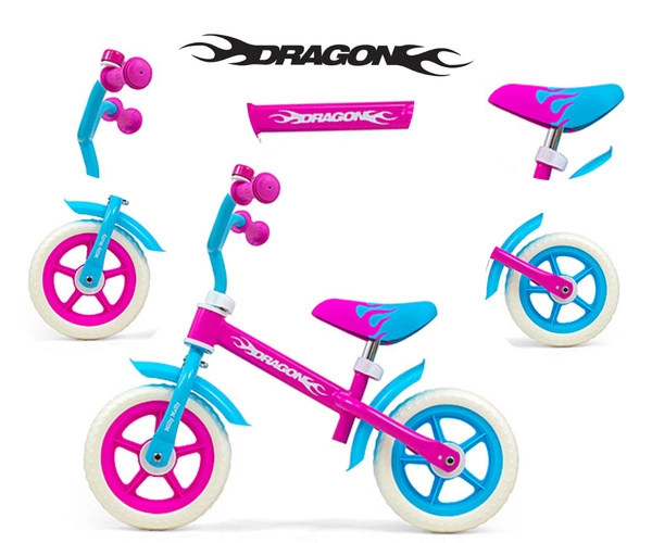 Milly Mally Rowerek biegowy Dragon 10"