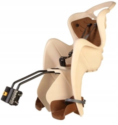BELLELLI Mr Fox Standard fotelik rowerowy na ramę beige