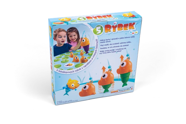 DUMEL gra zręcznościowa 5 Rybek Łowienie memo 0144