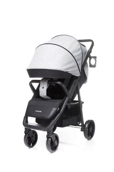 NOWY Wózek spacerowy 4BABY MOODY XXII lekki składany do 22 kg