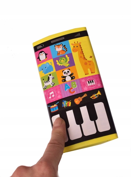 DUMEL telefon smartfon edukacyjny pianinko mówi po polsku