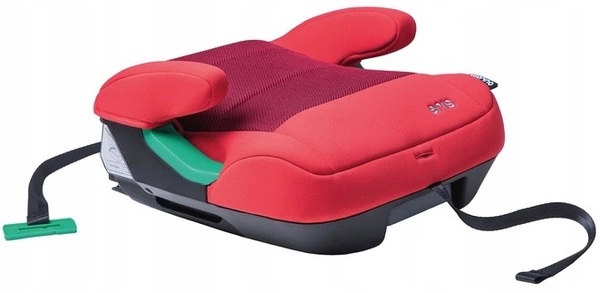 SORINO ERIS Fotelik BOOSTER Podstawka siedzisko ISOFIX czerwona 125-150 cm