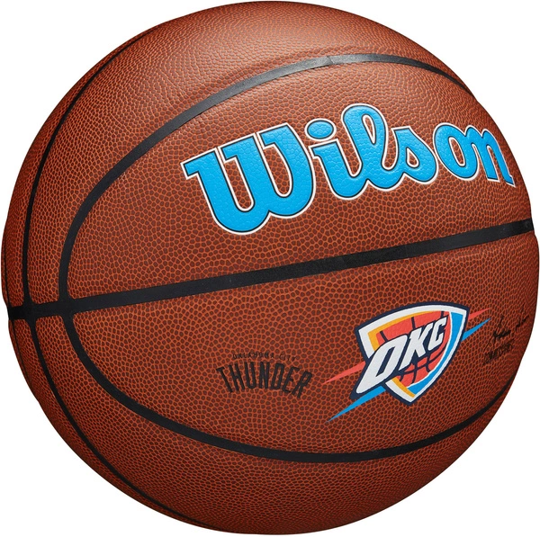 WILSON OKC Oklahoma City Thunder NBA Team Alliance 7 Piłka do koszykówki