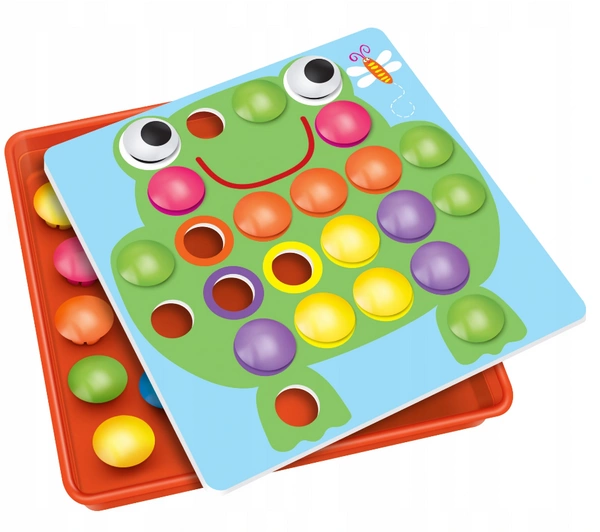 POMYSŁOWE GUZICZKI UKŁADANKA GUZICZKOWA MOZAIKA