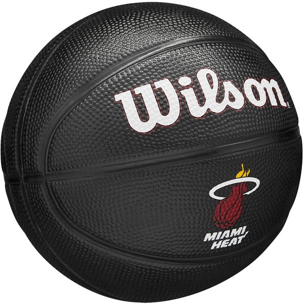 WILSON NBA Miami Heat Black 3 Mini Piłka do koszykówki