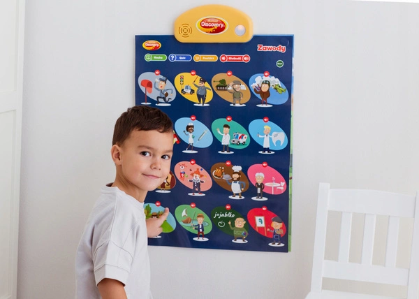 Dumel Edukacyjne plakaty Zwierzęta Zawody nauka 3+