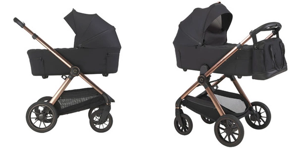 ESPIRO CODE autofolding wózek spacerowy spacerówka gondola 2w1 + akcesoria