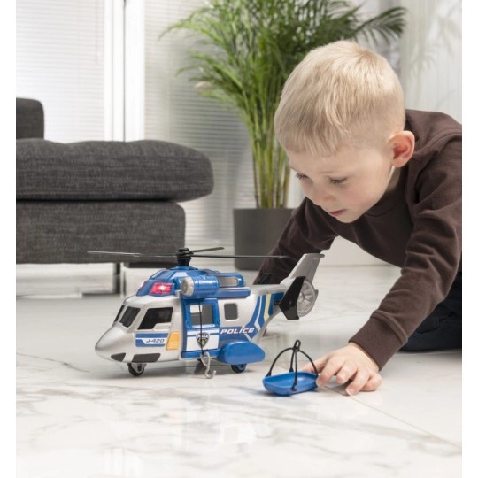 Dumel Helikopter policyjny Teamsterz światło dźwięk