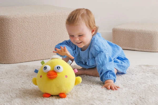 Dumel 30843 Skaczący kurczak zabawka interaktywna nagrywanie mówi po polsku