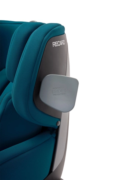 RECARO Salia i-Size Prime Silent Grey fotelik samochodowy obrotowy <105cm + Easy Tech Alarm do fotelika + Mata ochronna pod fotelik