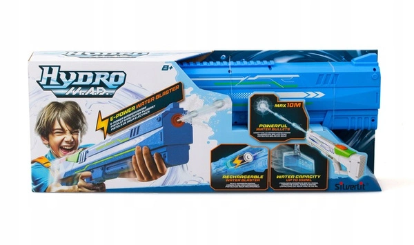 Pistolet na wodę duża wyrzutnia SILVERLIT HYDRO M.A.D. 51 cm niebieski