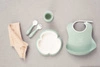 BABYBJORN - Zestaw obiadowy - Powder Green
