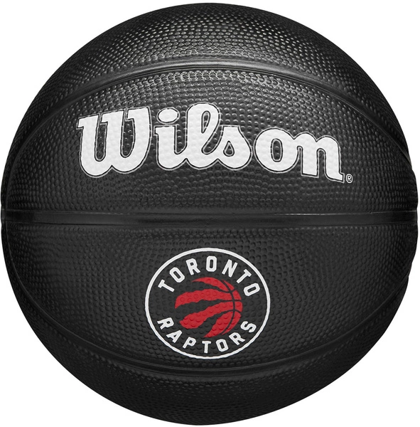 WILSON NBA Toronto Raptors Black 3 Mini Piłka do koszykówki