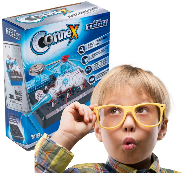 DUMEL TECH CONNEX labirynt wyzwanie zestaw naukowy edukacyjny 38802 8+