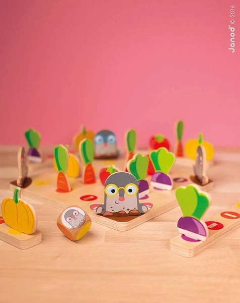 Janod - Gra wyścig Strzeż się kreta!