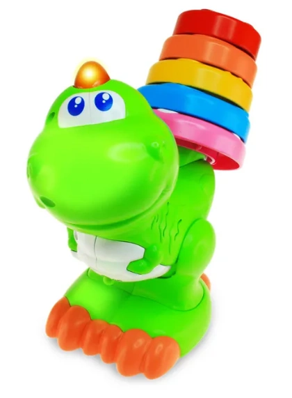 DUMEL FIGLARNY DINO dimozaur INTERAKTYWNY SORTER T-REX