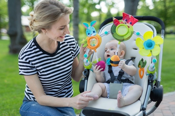 TINY LOVE Łuk pałąk z zabawkami Zabawa Na Łące 0m+