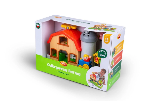 DUMEL Odkrywcza Farma Zabawka Interaktywna mówi pl