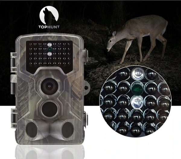 TopHunt HC-800A Fotopułapka Kamera Leśna FHD PL