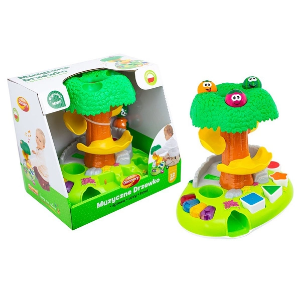 DUMEL Muzyczne Drzewko pianinko mówi śpiewa gra PL
