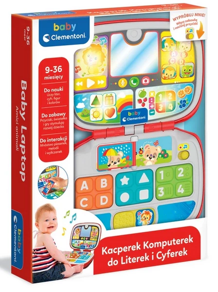 Clementoni Kacperek komputerek Laptop interaktywny
