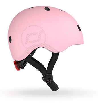 SCOOT AND RIDE KASK M-L dla dzieci regulacja kask rowerowy dziecięcy LED