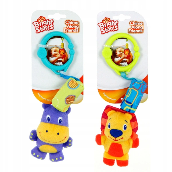 BRIGHT STARTS GRZECHOTKA Zawieszka DZWONEK LEW