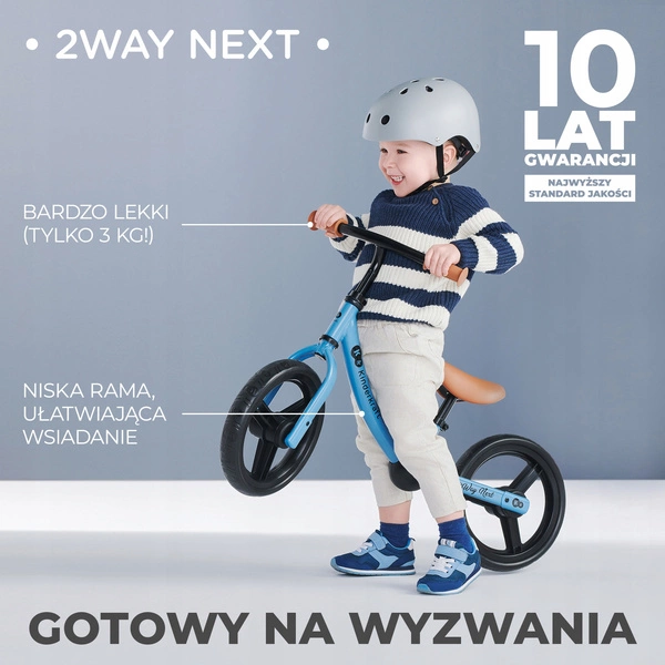 Rowerek biegowy Kinderkraft 2WAY NEXT 12"