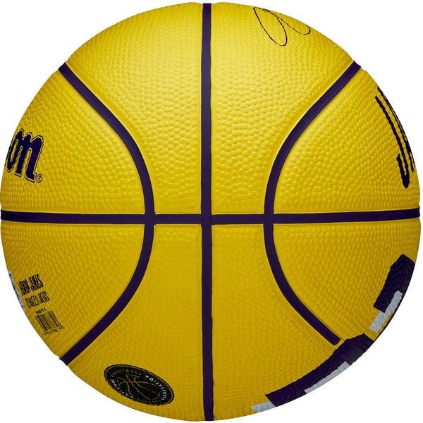 WILSON NBA Los Angeles Lakers Lebron James #23 r.3 Mini Piłka do koszykówki