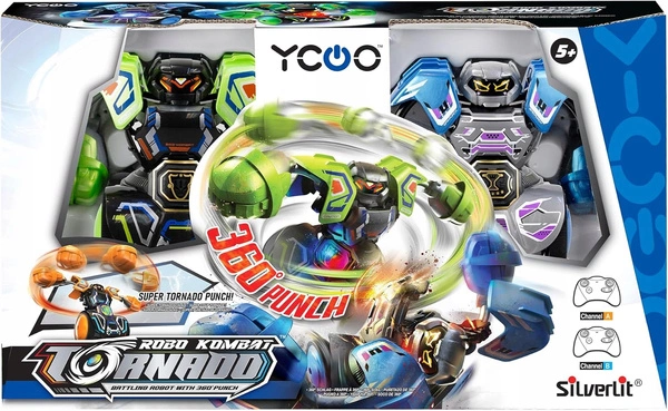 Dumel Silverlit Robo Kombat Tornado Dwa roboty WALCZĄCE