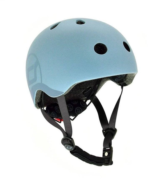 SCOOT AND RIDE KASK S - M dla dzieci regulacja LED