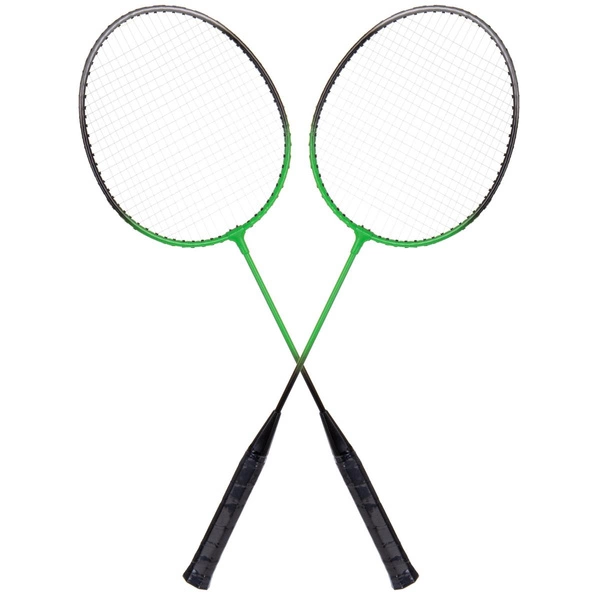 ENERO zestaw sportowy plażowo ogrodowy do badmintona 2 rakietki lotki 3W1