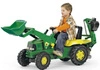 ROLLY TOYS Duży traktor na pedały John Deere ŁADOWACZ + ŁYŻKA