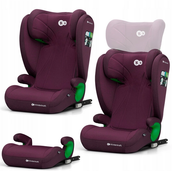 Kinderkraft Junior Fix 2 Fotelik samochodowy 100-150 i-Size 15-36 kg isofix