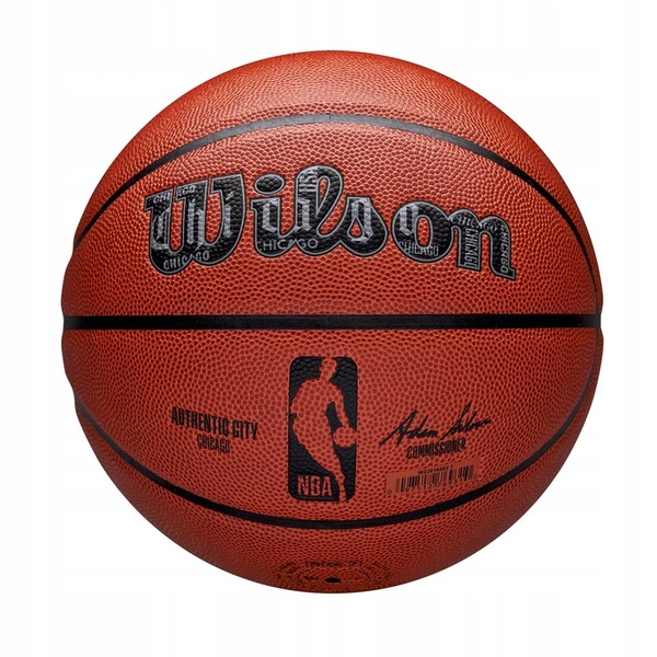 WILSON Piłka do koszykówki NBA Authentic City Edition Chicago 7 rozmiar 7