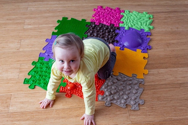 ASKATO Mata Sensoryczna ortopedyczna Zestaw startowy Girl