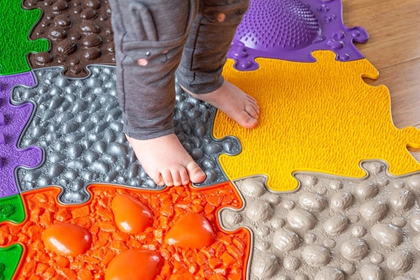 ASKATO Mata Sensoryczna ortopedyczna Zestaw startowy Girl