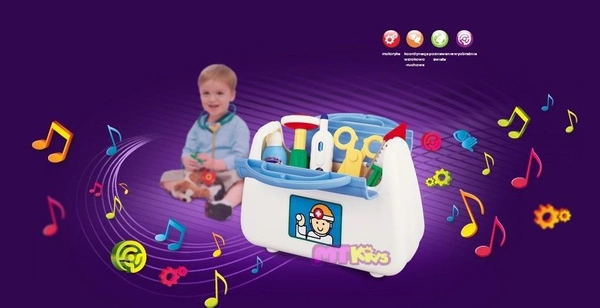 DUMEL mały doktor lekarz interaktywny zestaw 28399