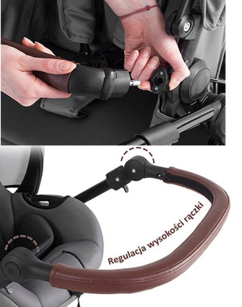 Kinderkraft Wózek MOOV Spacerówka Gondola Fotelik