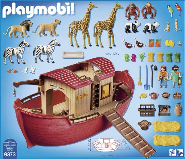 Playmobil Duża Arka Noego pływa 52cm 9373