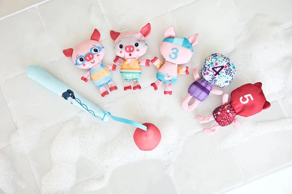 LILLIPUTIENS Zestaw do wędkowania w kąpieli Wilk Louis 12 m+