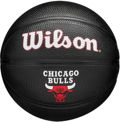 WILSON Chicago Bulls Black 3 Mini Piłka do koszykówki