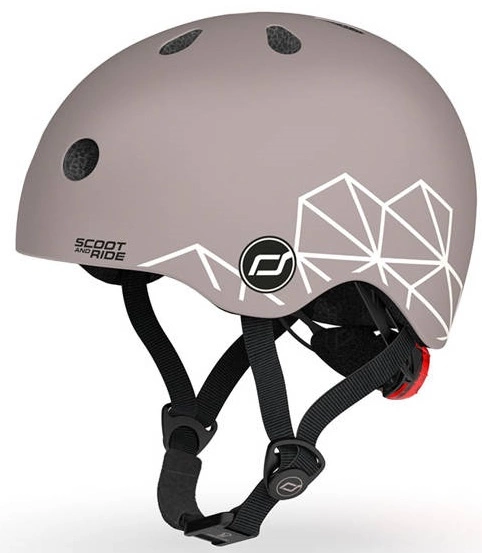 SCOOT AND RIDE KASK XXS-S dla dzieci regulacja LED