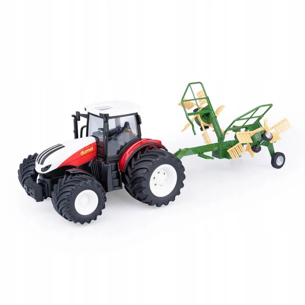 DUMEL agro pojazd Traktor RC + zgrabiarka pilot
