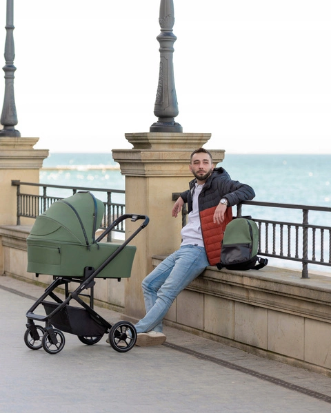 Wózek dziecięcy Carrello Alfa 2w1 z gondola + torba + adaptery do 22kg