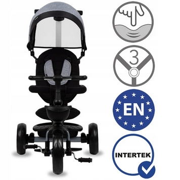 Rowerek trójkołowy Kidwell AXEL Składany Obracany