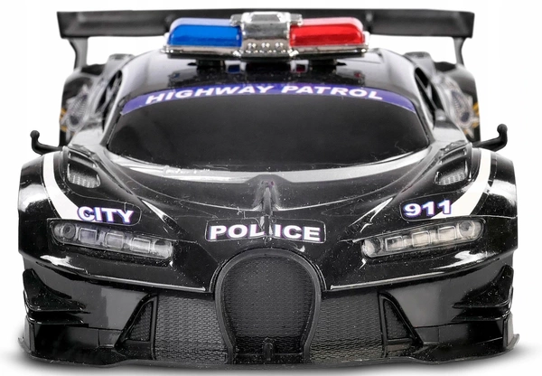 Auto POLICJA auto Samochód ZDALNIE STEROWANY akumulator