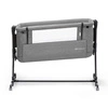 Kinderkraft Neste Grow dostawka łóżeczko dostawne 3w1 z obniżanym dnem Dark Grey