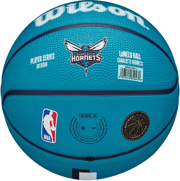WILSON Lamelo Ball NBA Charlotte Hornets 3 Mini Piłka do koszykówki