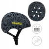 Kask ochronny Kidwell ORIX Plus Graffiti S rower hulajnoga